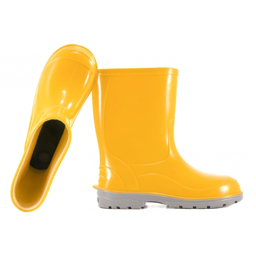 LEMIGO OLI 939 KALOSZE GUMOWCE DZIECIĘCE żółty/szary