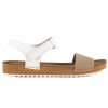INBLU VO-4CU SKÓRZANE SANDAŁY DAMSKIE KOMFORT SOFT PU beż