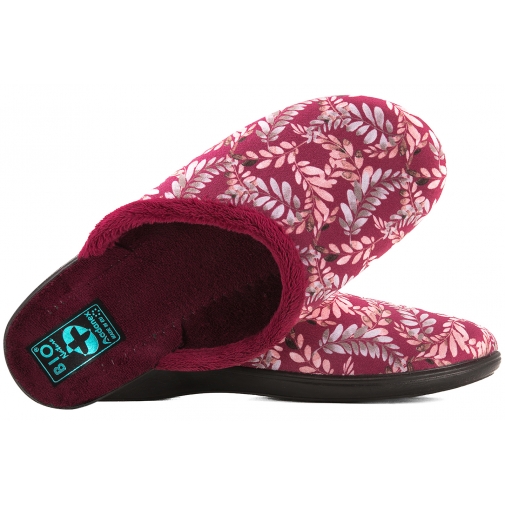 ADANEX 28254 TEKSTYLNE DOMOWE DAMSKIE KAPCIE PAPCIE KLAPKI BIO PU