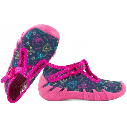 BEFADO 110N492 DOMOWE DZIEWCZĘCE TEKSTYLNE KAPCIE PAPCIE