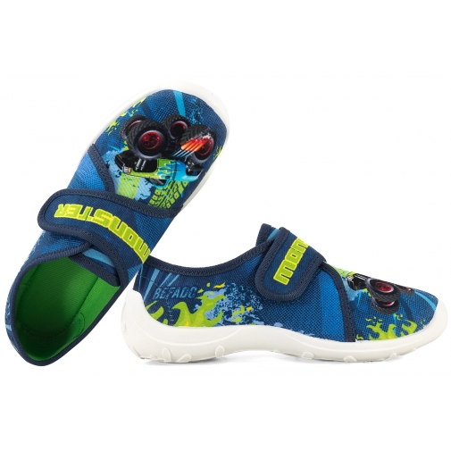 BEFADO 660X152 DOMOWE TEKSTYLNE CHŁOPIĘCE KAPCIE PAPCIE SOFT rzep