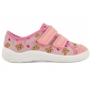 BEFADO 772X018 TRAMPKI DZIEWCZĘCE TENISÓWKI SZKOLNE TEKSTYLNE KAPCIE