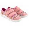 BEFADO 772X018 TRAMPKI DZIEWCZĘCE TENISÓWKI SZKOLNE TEKSTYLNE KAPCIE