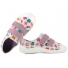 BEFADO 772X017 TRAMPKI DZIEWCZĘCE TENISÓWKI SZKOLNE TEKSTYLNE KAPCIE