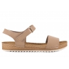INBLU VO-4CU SKÓRZANE SANDAŁY DAMSKIE KOMFORT SOFT PU beżowy