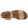 INBLU VO-4CU SKÓRZANE SANDAŁY DAMSKIE KOMFORT SOFT PU beżowy