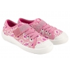 BEFADO 351X037 TRAMPKI DZIEWCZĘCE TENISÓWKI TEKSTYLNE KAPCIE