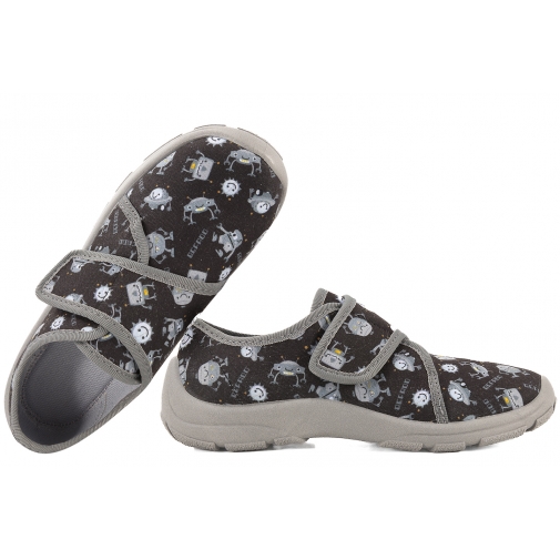 BEFADO 974X577N DOMOWE TEKSTYLNE CHŁOPIĘCE KAPCIE PAPCIE SOFT RZEP