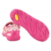 BEFADO 063X032 SANDAŁKI DZIEWCZĘCE DOMOWE TEKSTYLNE KAPCIE PAPCIE WKŁ.SKÓRA