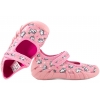 BEFADO 109P267N BALERINKI TEKSTYLNE DOMOWE DZIEWCZĘCE KAPCIE PAPCIE