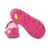 BEFADO 063P015 SANDAŁKI DZIEWCZĘCE DOMOWE TEKSTYLNE KAPCIE PAPCIE WKŁ. SKÓRA