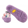 BEFADO 342P068 SANDAŁKI TEKSTYLNE DZIEWCZĘCE DOMOWE KAPCIE PAPCIE WKŁ.SKÓRA