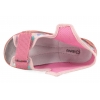 BEFADO 342P060 SANDAŁKI TEKSTYLNE DZIEWCZĘCE DOMOWE KAPCIE PAPCIE WKŁ.SKÓRA