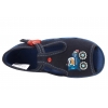 BEFADO 217P120 SANDAŁKI TEKSTYLNE CHŁOPIĘCE DOMOWE KAPCIE PAPCIE