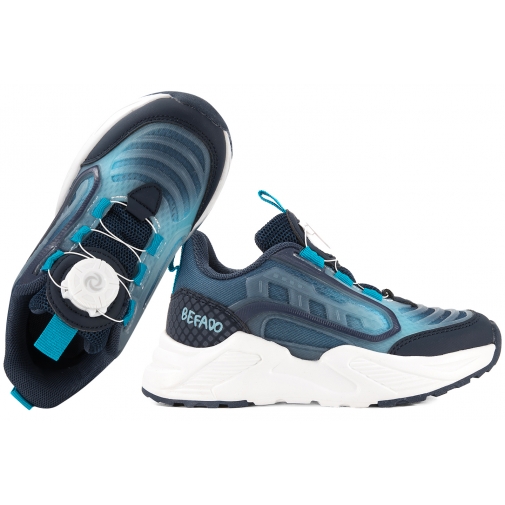 BEFADO 516Y390 BUTY SPORTOWE SNEAKERSY PÓŁBUTY DZIECIĘCE NA PIANCE