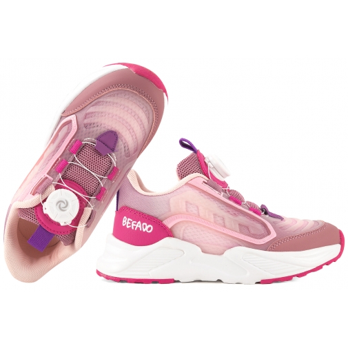 BEFADO 516Y391 BUTY SPORTOWE SNEAKERSY PÓŁBUTY DZIEWCZĘCE NA PIANCE