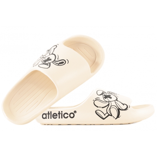 ATLETICO 823 WODOODPORNE KLAPKI DAMSKIE BASENOWE DOMOWE Z PIANKI