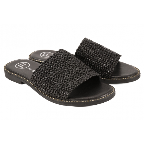 FILIPPO DK4492 KLAPKI DAMSKIE PŁASKIE czarne