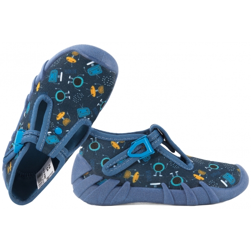 BEFADO 110P515N TEKSTYLNE DOMOWE CHŁOPIĘCE KAPCIE PAPCIE