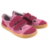 MAZUREK SLIPPER SWEET PLUM BAREFOOT SKÓRZANO-TEKSTYLNE PÓŁBUTY KAPCIE
