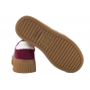 FILIPPO DP6776 PÓŁBUTY DAMSKIE SNEAKERSY NA PLATFORMIE SKÓRZANE bordowe