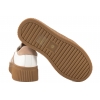 FILIPPO DP6776 PÓŁBUTY DAMSKIE SNEAKERSY NA PLATFORMIE SKÓRZANE białe