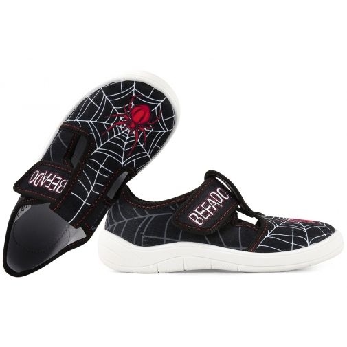 BEFADO 911X025 TEKTYLNE CHŁOPIĘCE TENISÓWKI KAPCIE PAPCIE RZEP