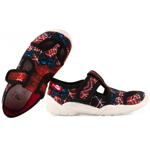 RENBUT 33-375 TEKSTYLNE DOMOWE CHŁOPIĘCE KAPCIE PAPCIE RZEP