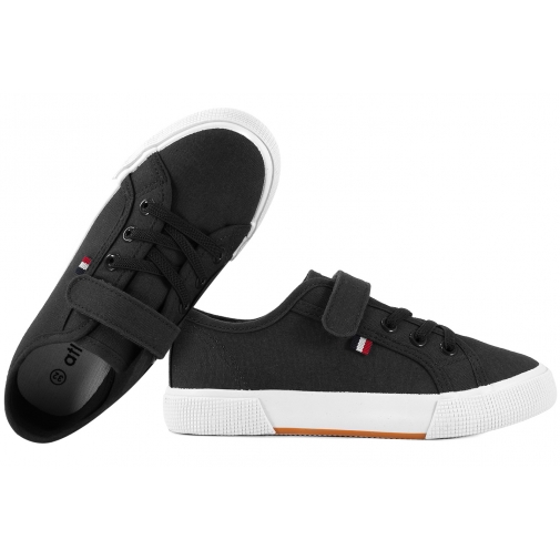 ATLETICO WY-25803 PÓŁTRAMPKI DZIECIĘCE SZKOLNE TRAMPKI RZEPY TENISÓWKI