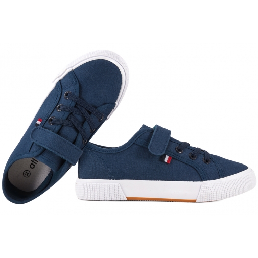 ATLETICO WY-25803 PÓŁTRAMPKI DZIECIĘCE SZKOLNE TRAMPKI RZEPY TENISÓWKI