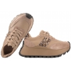 FILIPPO DP6785 PÓŁBUTY DAMSKIE SNEAKERSY NA PLATFORMIE SKÓRZANE beżowy