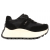 FILIPPO DP6785 PÓŁBUTY DAMSKIE SNEAKERSY NA PLATFORMIE SKÓRZANE czarne