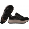 FILIPPO DP7408 PÓŁBUTY DAMSKIE SNEAKERSY NA PLATFORMIE SKÓRZANE czarne