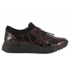 FILIPPO DP7117 PÓŁBUTY DAMSKIE SNEAKERSY SKÓRZANE LAKIEROWANE bordowe