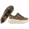 FILIPPO DP6795 PÓŁBUTY DAMSKIE SNEAKERSY NA PLATFORMIE SKÓRZANE leopard