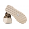 FILIPPO DP6795 PÓŁBUTY DAMSKIE SNEAKERSY NA PLATFORMIE SKÓRZANE leopard