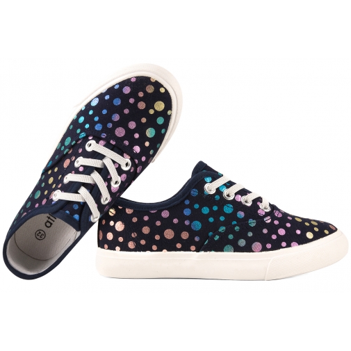 ATLETICO WY-25809 PÓŁTRAMPKI DZIECIĘCE SZKOLNE TRAMPKI TENISÓWKI NA GUMKI