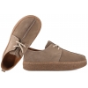 RAVINI 241002 SKÓRZANE PÓŁBUTY DAMSKIE NUBUK brąz