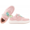 WOJTYŁKO 5A25089R PÓŁBUTY DZIEWCZĘCE SPORTOWE SNEAKERSY RZEP różowe