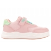 WOJTYŁKO 5A25089R PÓŁBUTY DZIEWCZĘCE SPORTOWE SNEAKERSY RZEP różowe