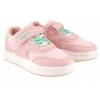 WOJTYŁKO 5A25089R PÓŁBUTY DZIEWCZĘCE SPORTOWE SNEAKERSY RZEP różowe