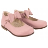 EMEL ES2047D BALERINKI DZIEWCZĘCE PÓŁBUTY PROFILAKTYCZNE obcas THOMASA różowe