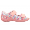BEFADO 063X033 SANDAŁKI DZIEWCZĘCE DOMOWE TEKSTYLNE KAPCIE PAPCIE WKŁ.SKÓRA
