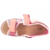BEFADO 063X033 SANDAŁKI DZIEWCZĘCE DOMOWE TEKSTYLNE KAPCIE PAPCIE WKŁ.SKÓRA