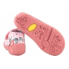 BEFADO 342P070 SANDAŁKI TEKSTYLNE DZIEWCZĘCE DOMOWE KAPCIE PAPCIE WKŁ.SKÓRA