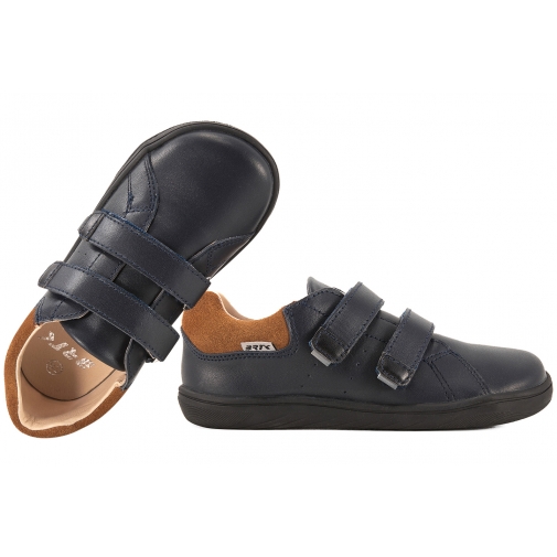 BARTEK 8600356 BAREFOOT PÓŁBUTY DZIECIĘCE TRZEWIKI SKÓRA brązowe