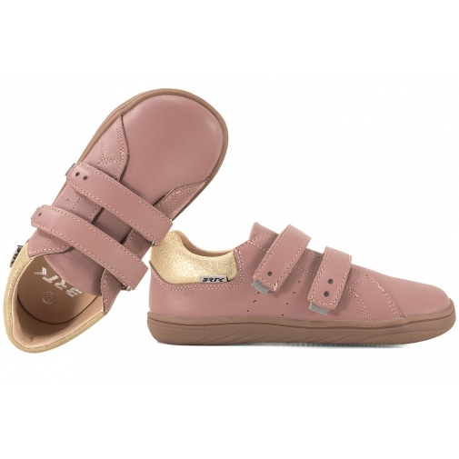 BARTEK 8600355 BAREFOOT PÓŁBUTY DZIECIĘCE TRZEWIKI SKÓRA różowy