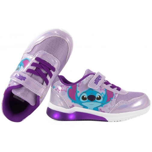 BARTEK 8700916 BUTY SPORTOWE SNEAKERSY DZIEWCZĘCE ŚWIECĄCE Lilo Stitch