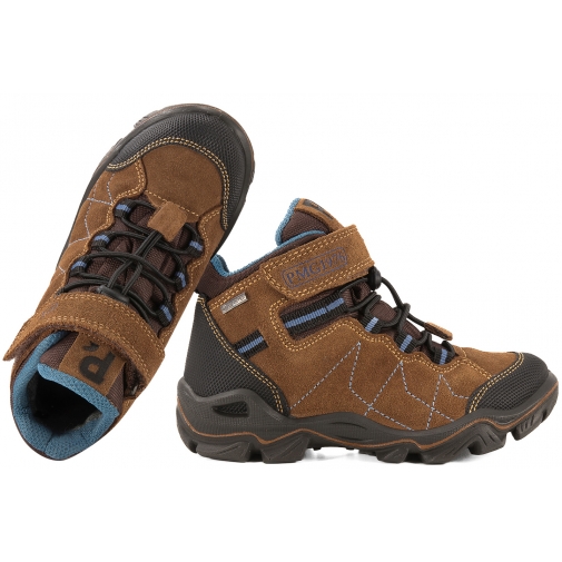 PRIMIGI 8892566 TRZEWIKI WODOODPORNE TREKKINGOWE Z MEMBRANĄ GORE-TEX