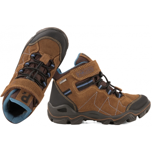 PRIMIGI 8892566 TRZEWIKI WODOODPORNE TREKKINGOWE Z MEMBRANĄ GORE-TEX